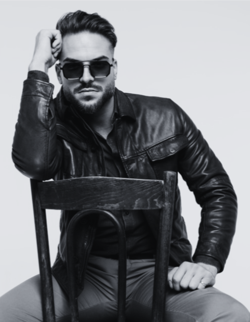 men fashion lifestyle B&W