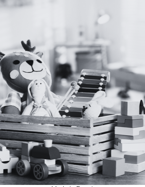 kids toys lifestyle B&W