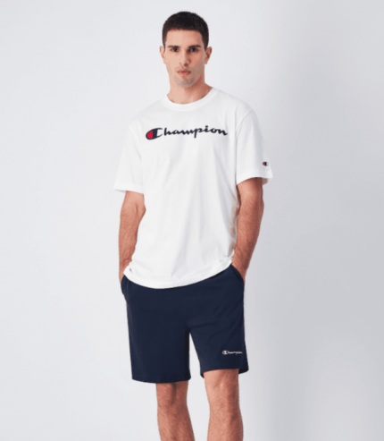 Champion Big Logo Cotton Jersey T-Shirt men fashion